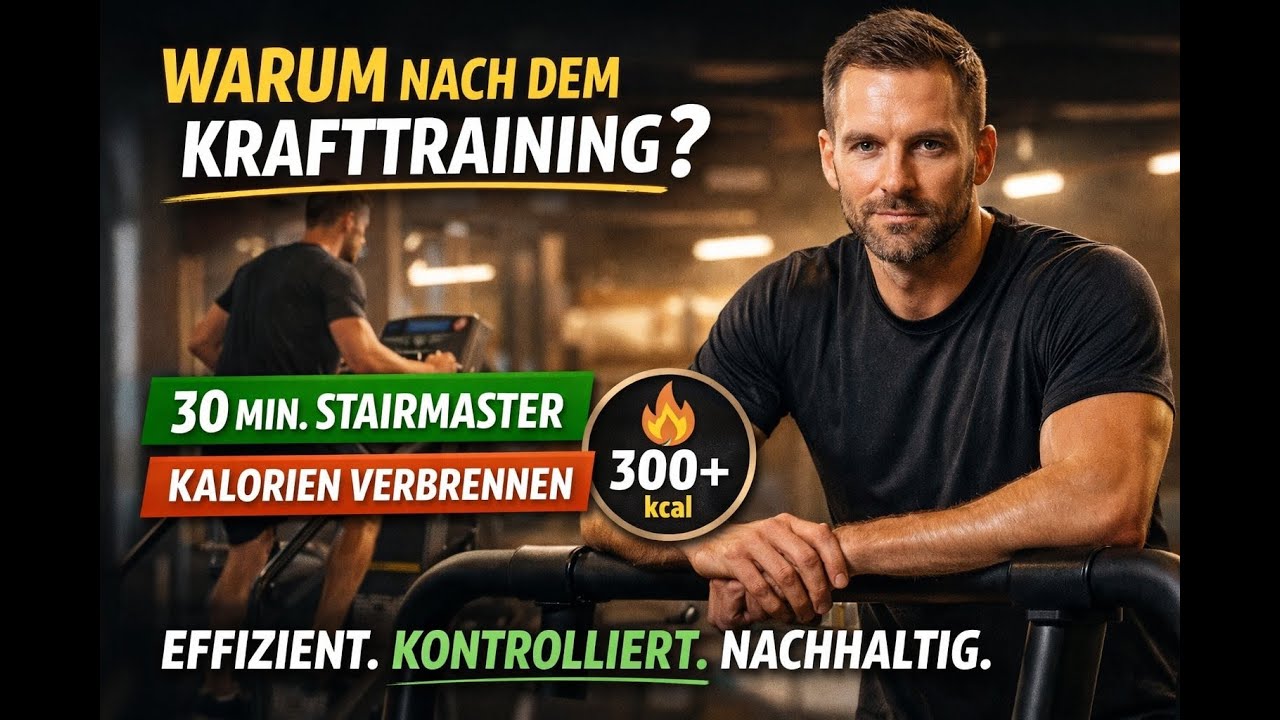 30 min Stairmaster UND warum DU es machen solltest! #long