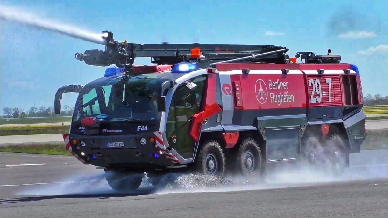 [Rosenbauer Panther 8×8 🚨] Vorstellung 》FLF 21/29-7 || Flughafenfeuerwehr / Flughafen BER