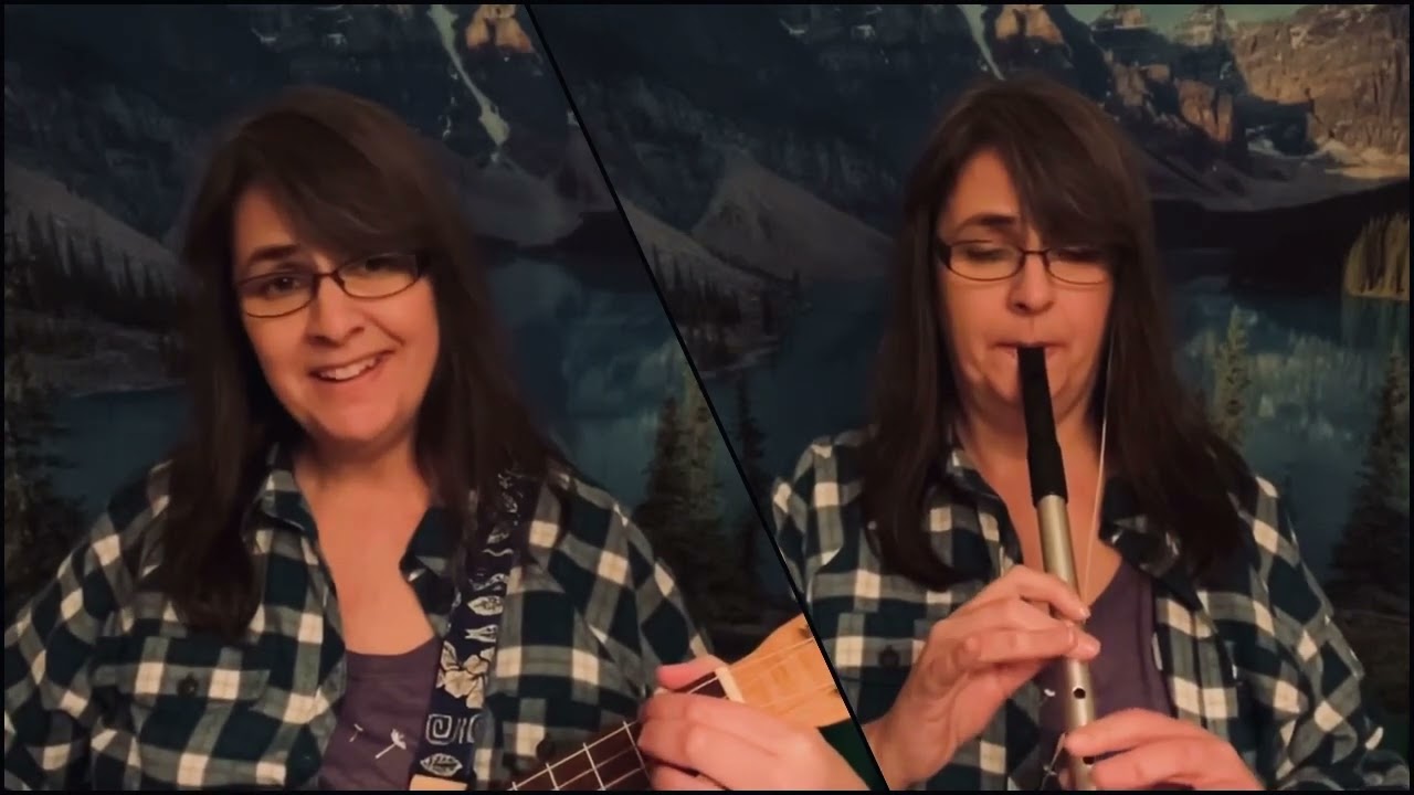 Colorado (original) on baritone ukulele and tin whistle