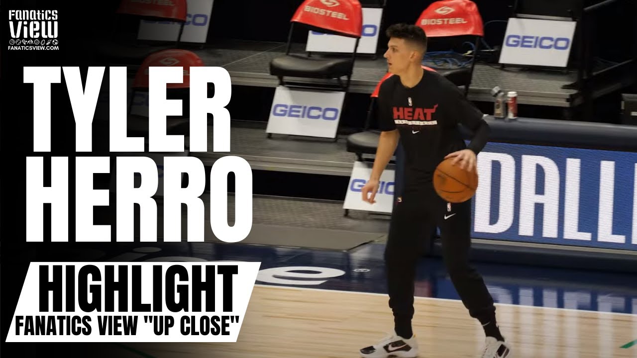 Tyler Herro Shows Off Impressive 3-Point Shot & Handle in On-Court Workout | "Up Close"