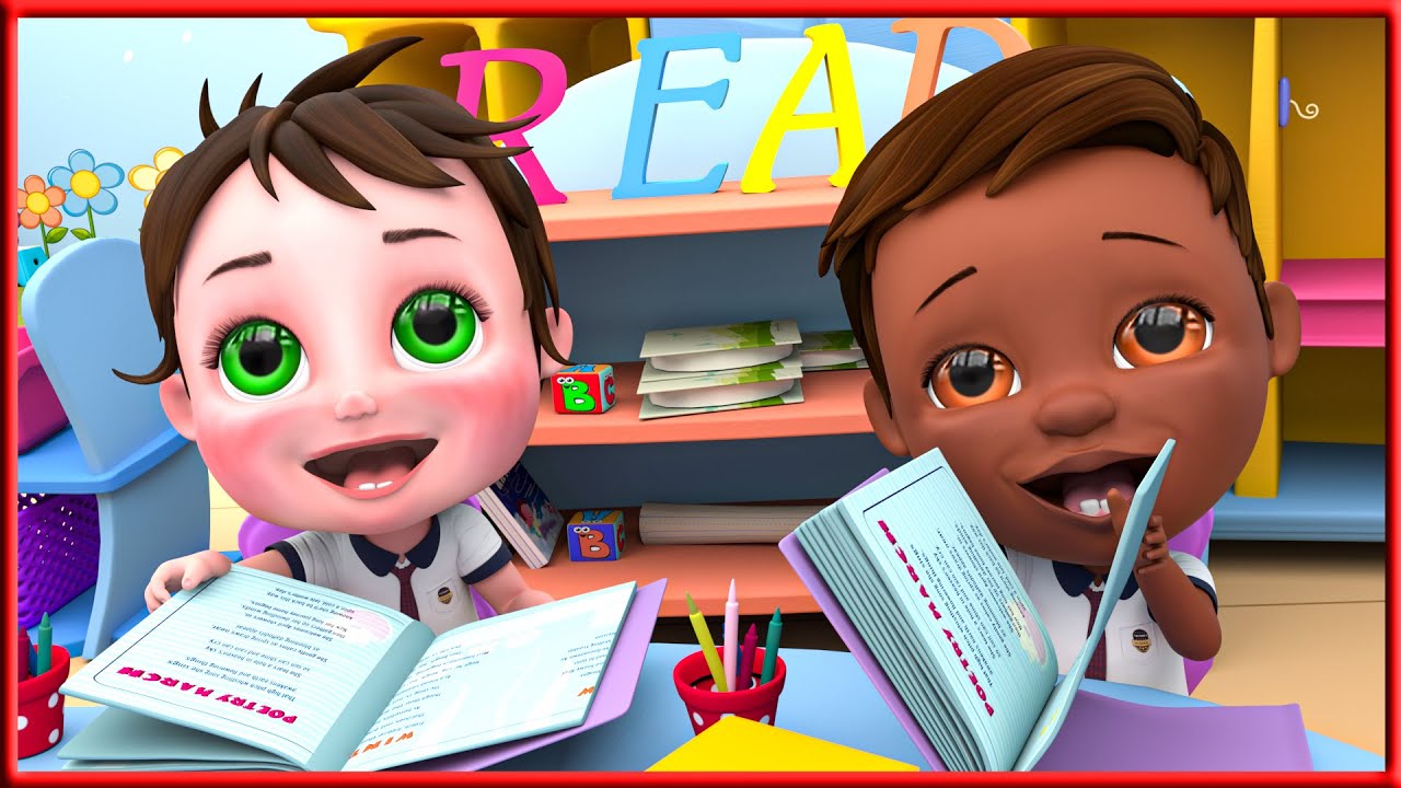 Open a Book | Nursery Rhymes for Babies | Bmbm Preschool Cartoon