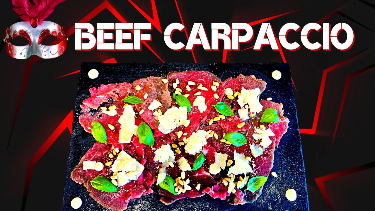 How to make perfect CARPACCIO, it's easy!
