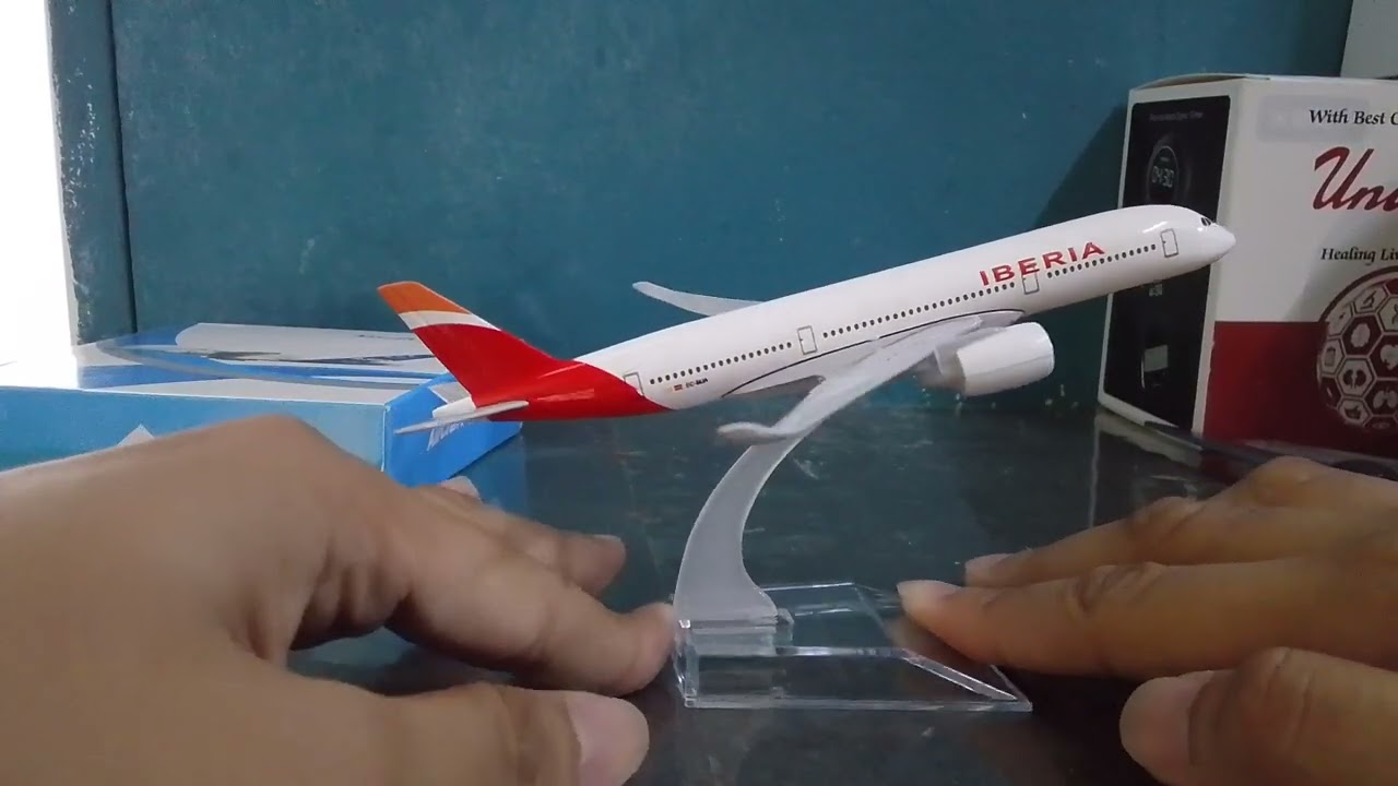 2 Unboxing Diecast Aircraft Model 16CM Iberia A350 🇪🇸 And Japan Government 🇯🇵 B747.