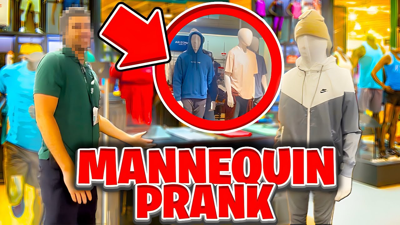 Mannequin Prank In Public… (GONE WRONG) 