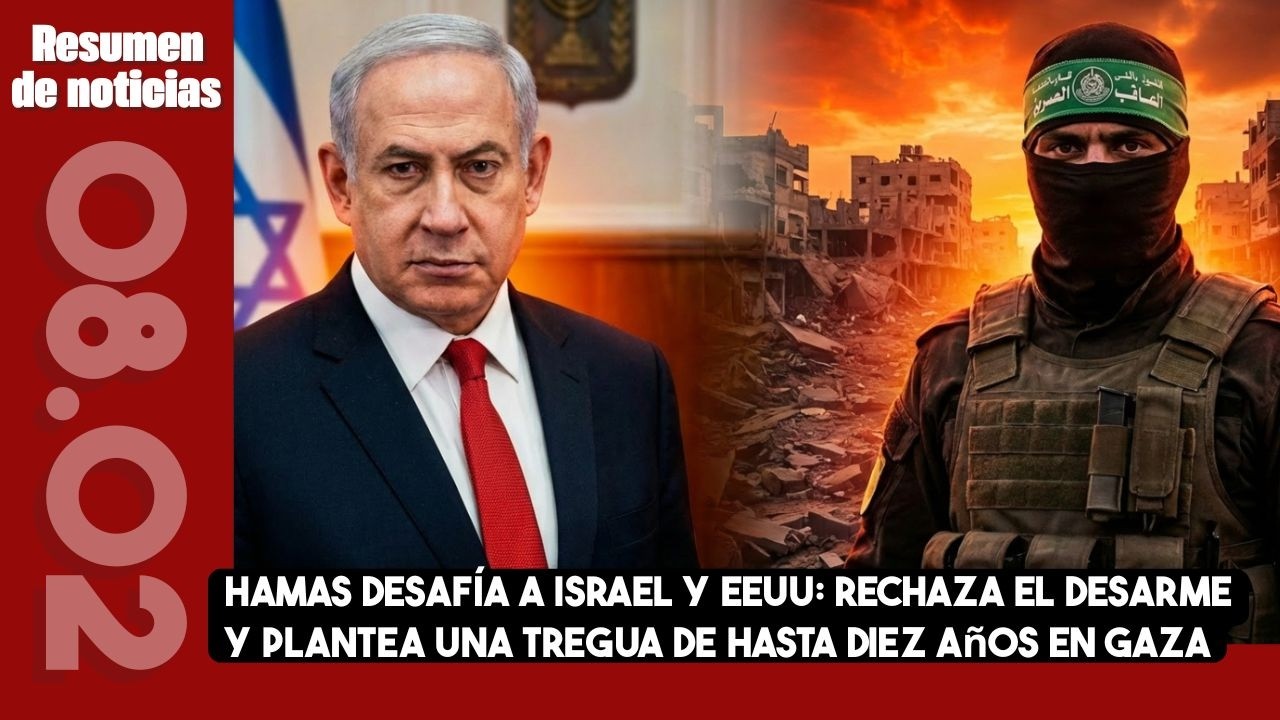 ¿Hamas cambia las reglas? Nuevas condiciones sin desarme en Gaza