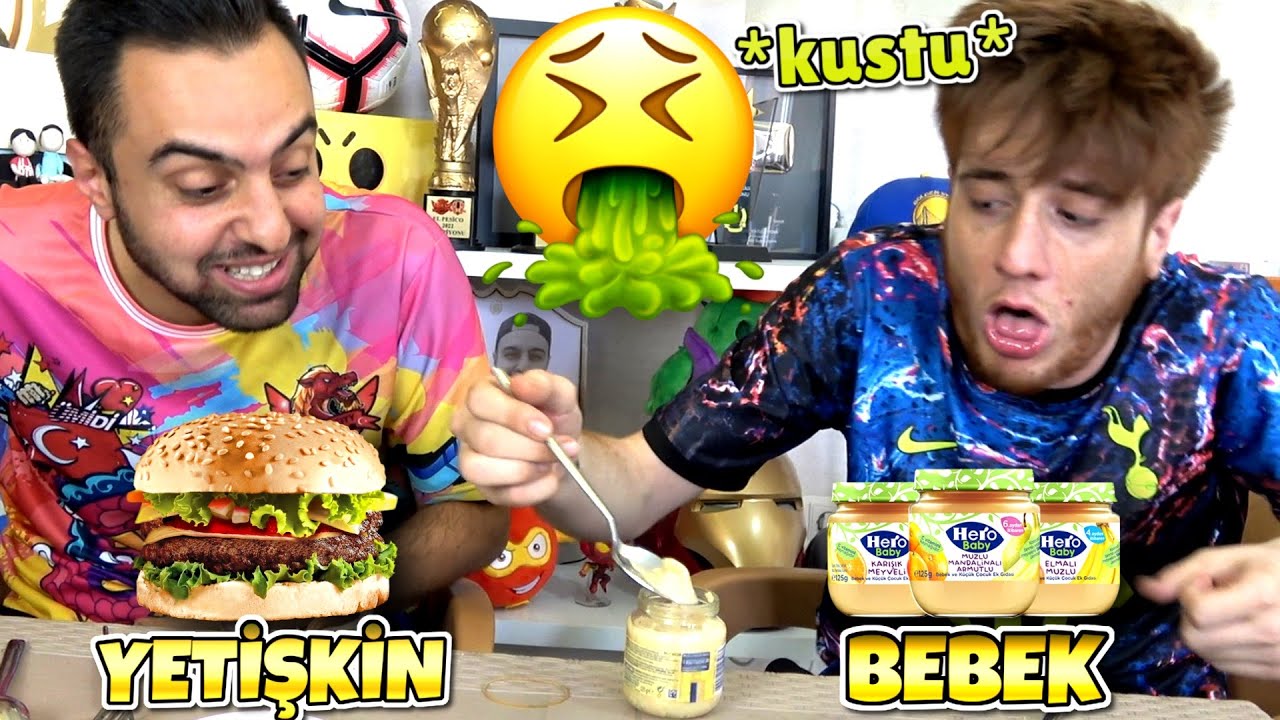 BEBEK , GENÇ veya YETİŞKİN YEMEK YARIŞMASI !? 👶🏼👦🏻👵🏻
