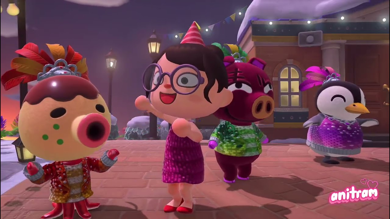 Cozy Festivale Dancing with Pavé 🎭🪶✨ | Animal Crossing New Horizons 🌈🏝️