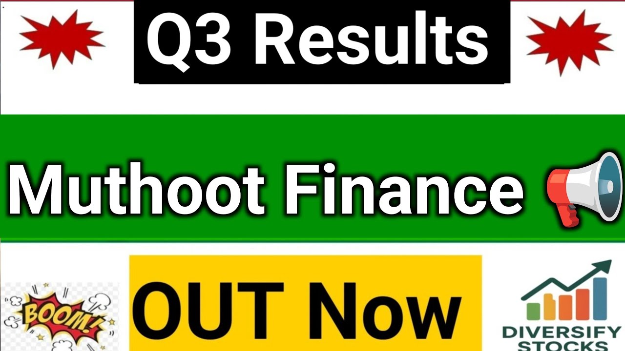 Muthoot Finance Q3 Results 2026 | Muthoot Finance share latest news | Muthoot Finance Results Today