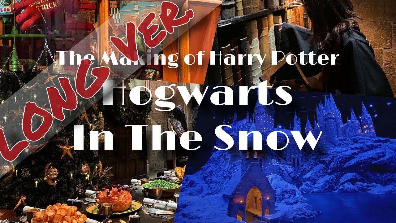 【作業用】【2024長編】初めてのハリーポッタースタジオツアー東京🎄ホグワーツインザスノー❄️Studio Tour Tokyo Harry Potter❄️Hogwarts in the Snow