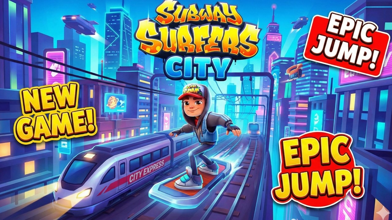Subway Surfers city epic jump #livestream