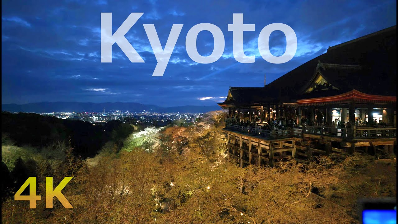 【京都】kyoto walk 2025/04/02 清水寺  産寧坂  円山公園 Cherry Blossoms 八坂神社  祇園白川 4K tour japan