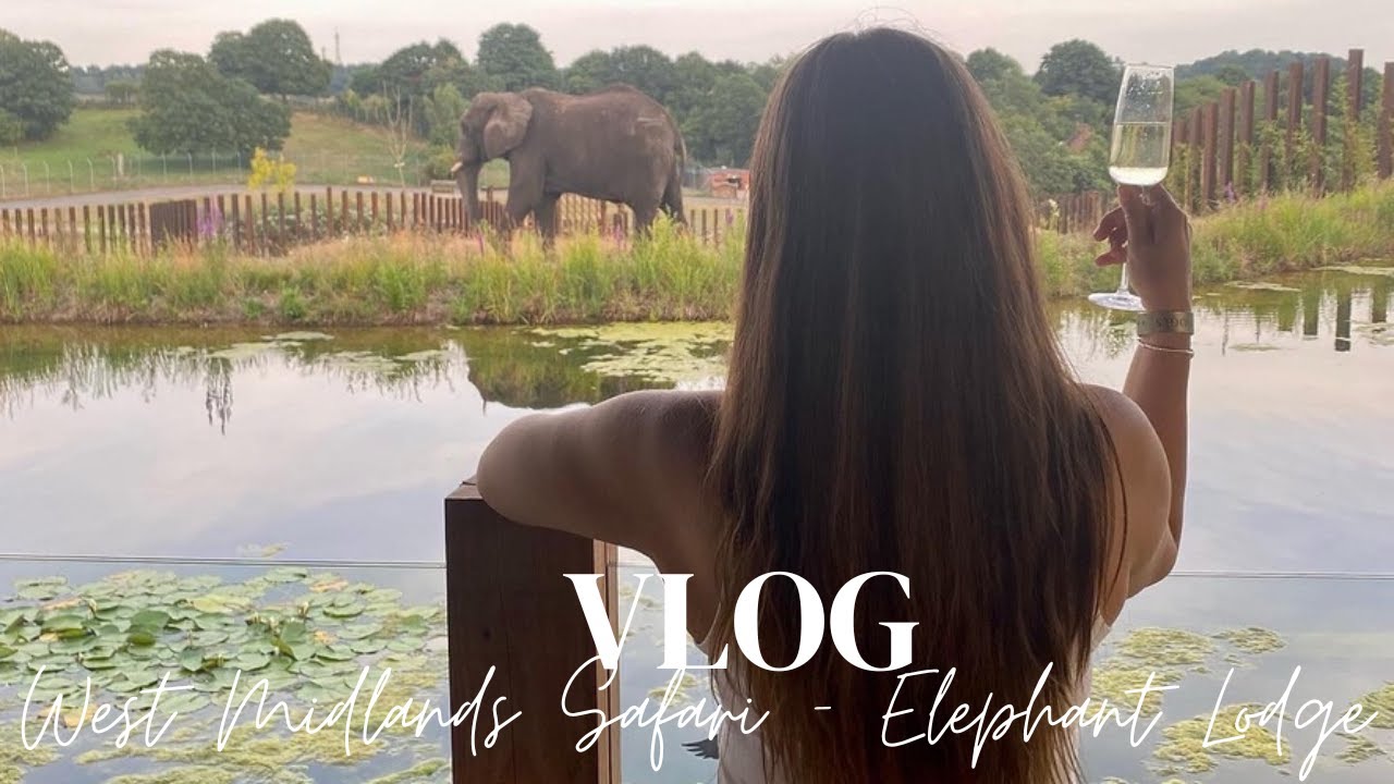 West Midlands Safari Lodges - Samburu Elephant Lodge Room Tour + Safari Drive Through