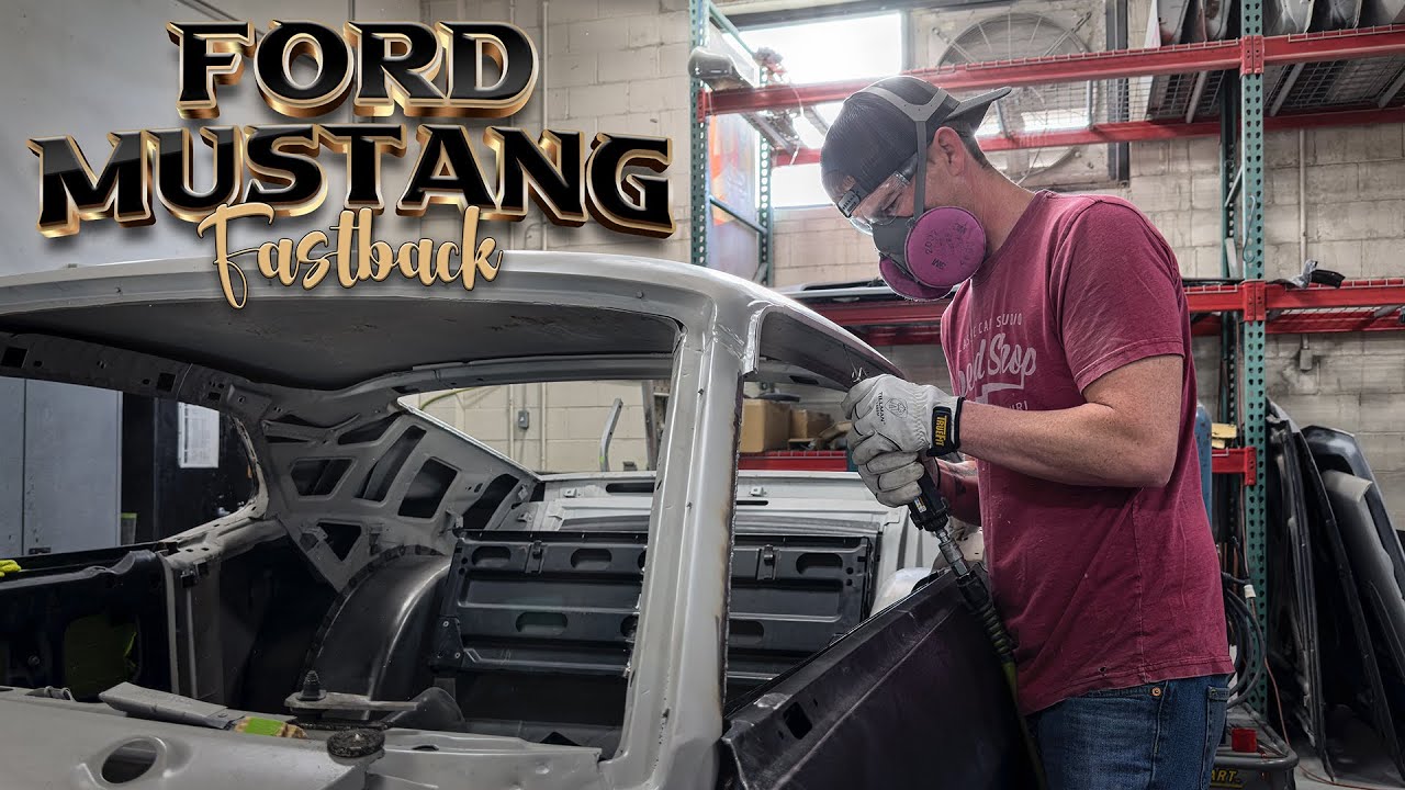 Sleek & Clean: Shaving the '70 Mustang Fastback Drip Rails (Ep.7)