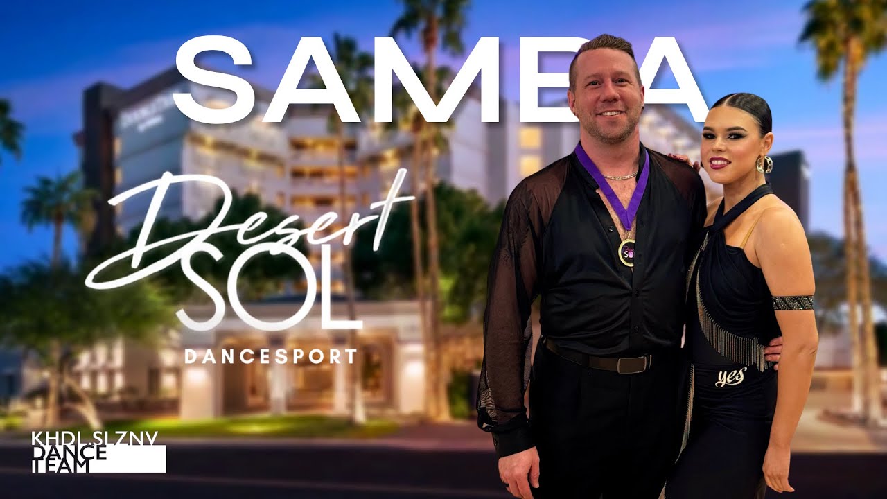 ALISA SELEZNOVA and ANDY FITZGERALD, Samba | Pro/Am Closed Silver B | Desert Sol DanceSport 2025