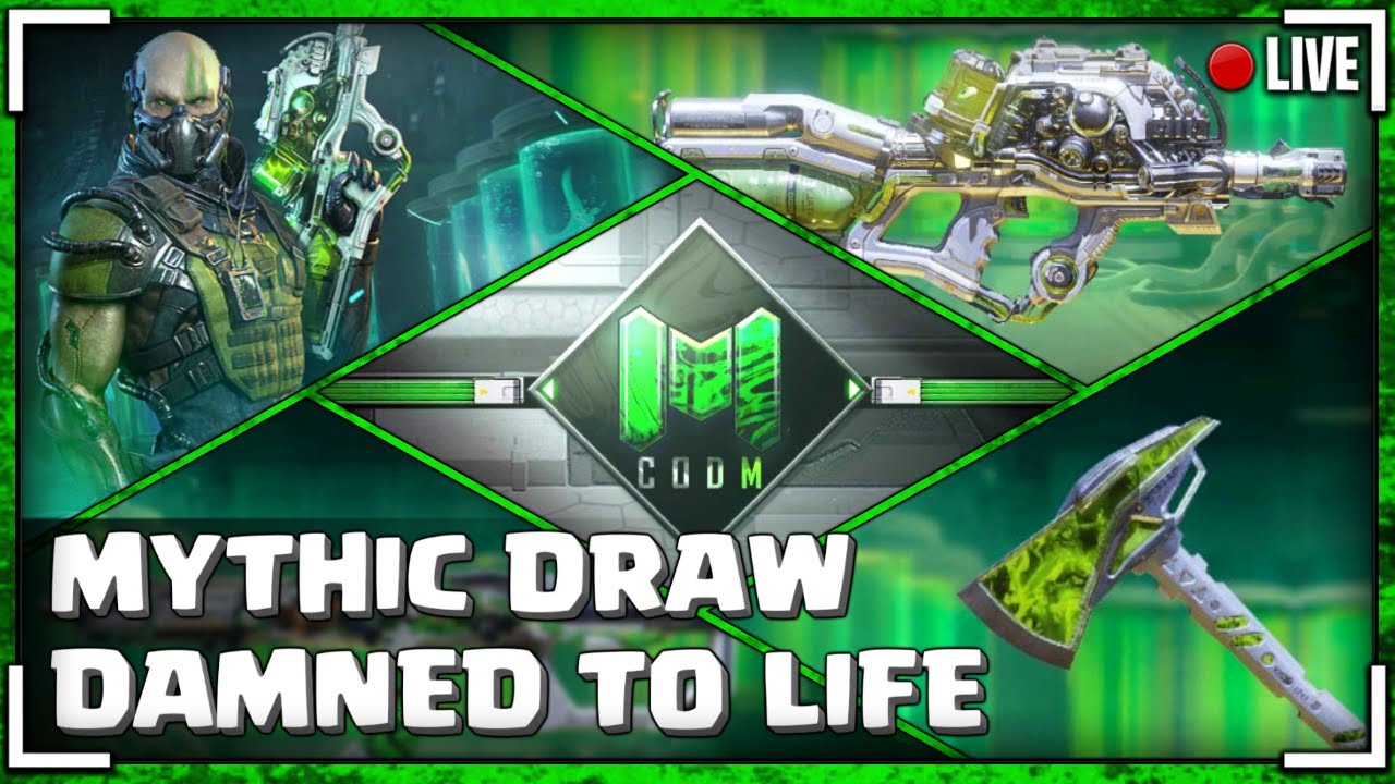 🟠 CALL OF DUTY : MOBILE - MYTHIC DRAW : DAMNED TO LIFE 🧪🐙 [SAISON 5 - 2024] | [FR]