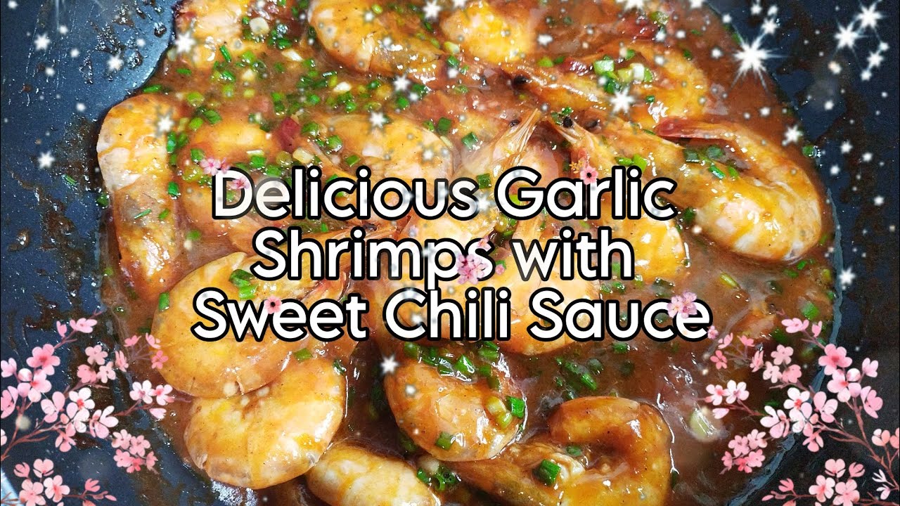 Guys try nyo to ang sarap, Garlic Shrimps with Chili Sauce!