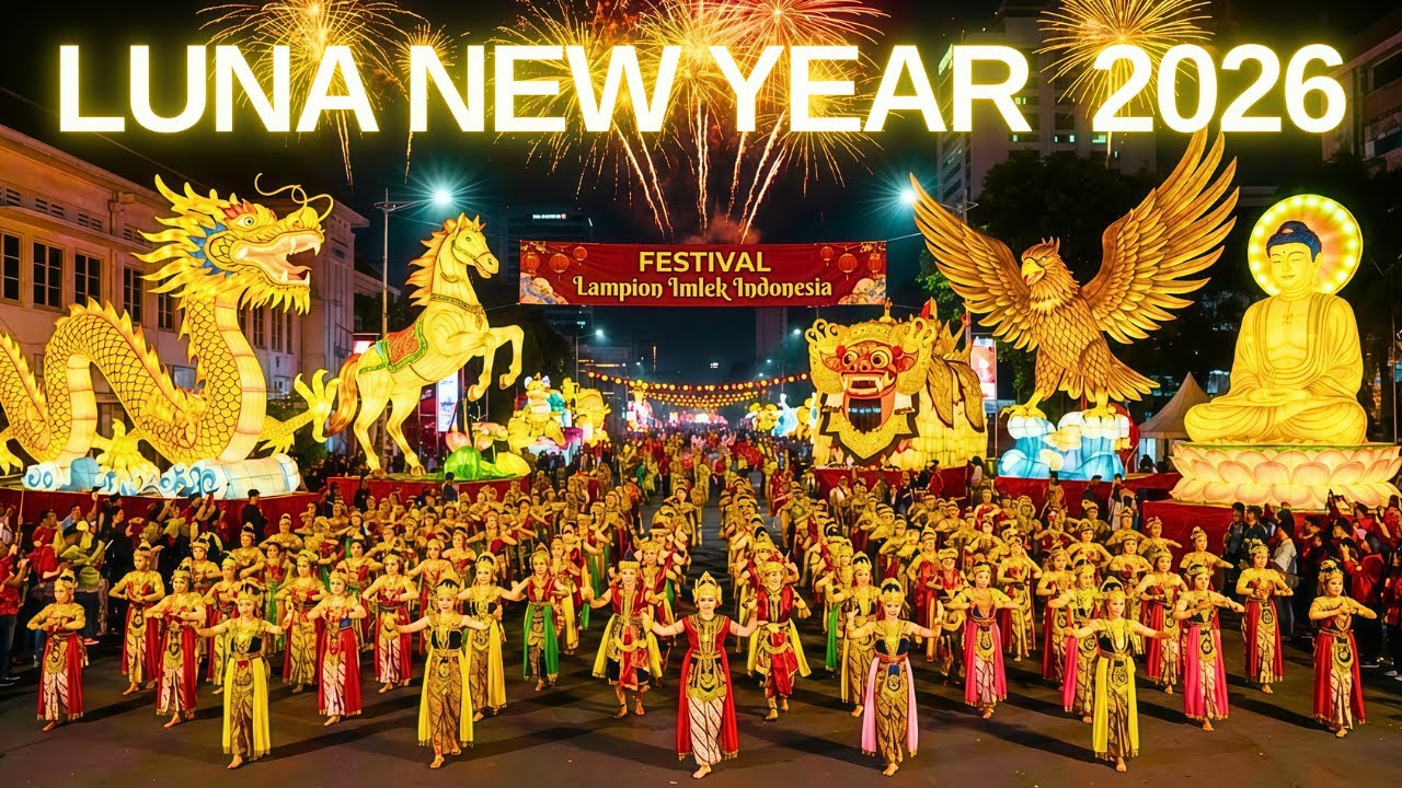 Lunar New Year Parade 2026 in Indonesia 🏮 | Grand Chinese New Year Celebration