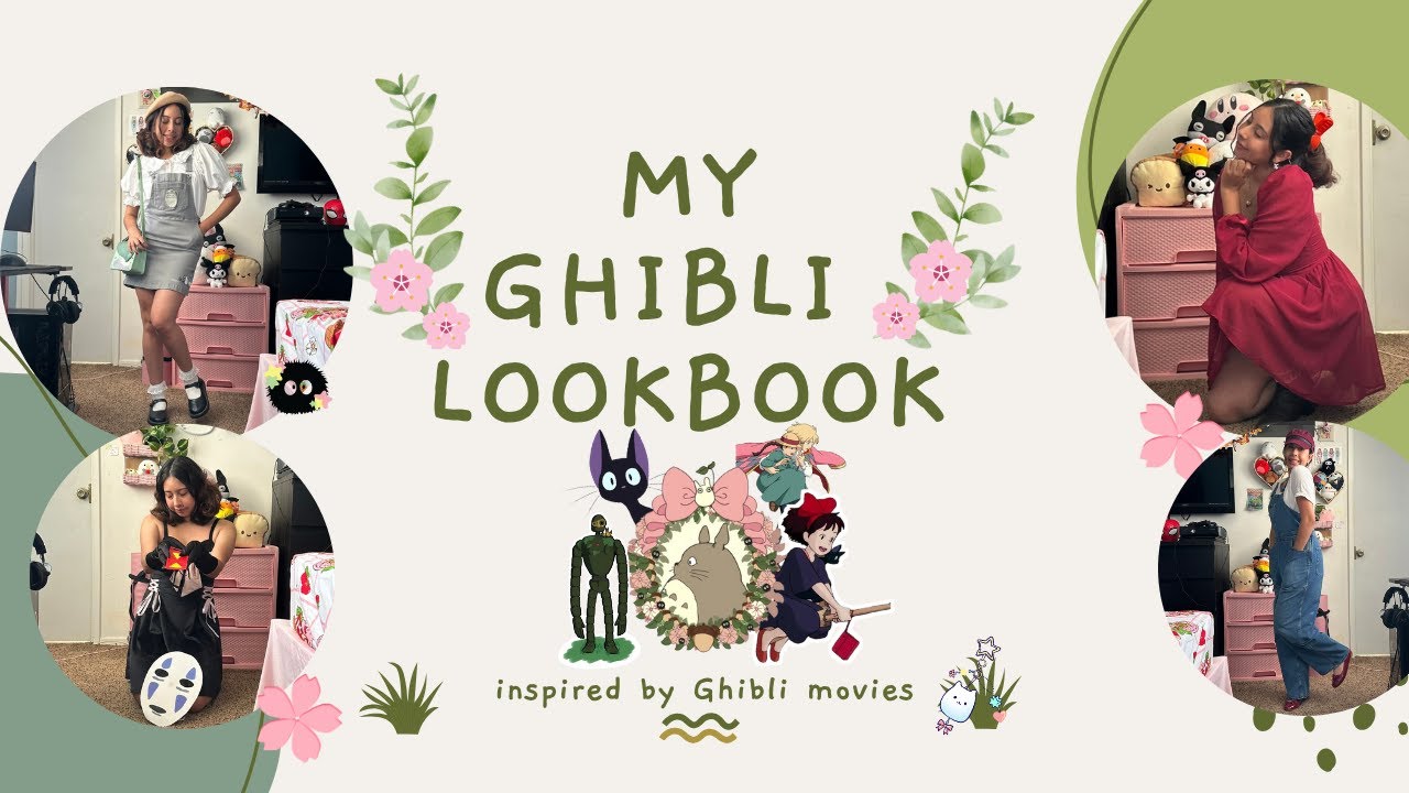 🌿✨Наряды студии Ghibli, которые вы действительно можете носить! | Мой лукбук Ghibli 🌿✨