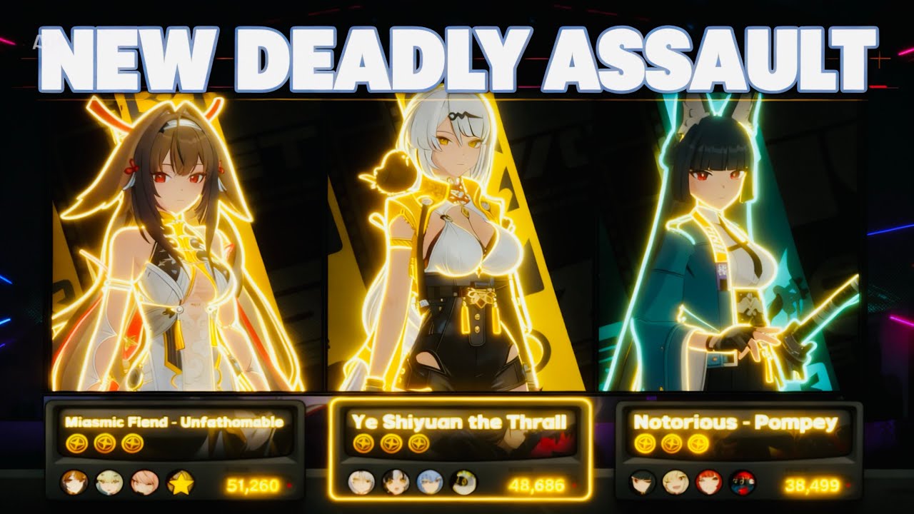 NEW Deadly Assault | Zenless Zone Zero 2.6 | Ye Shunguang&Sunna | Yixuan and Dialyn | Miyabi&Burnice