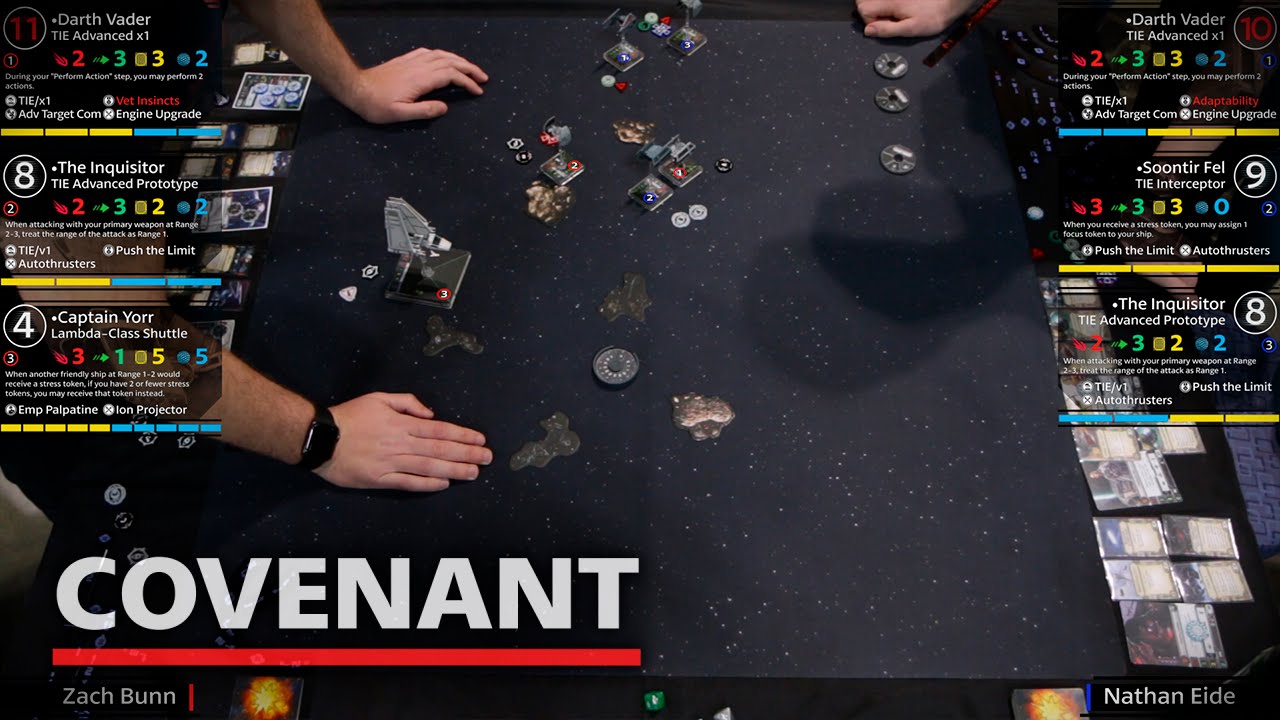 Top 8.2 | X-Wing | Hoth Open Series | Zach Bunn - Nathan Eide