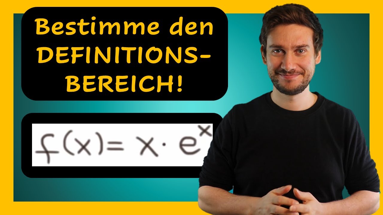 Definitionsbereich einer e-Funktion bestimmen (Erklärung mit Beispielen)