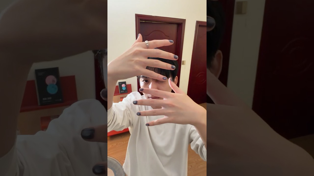 男生第二次嘗試美甲，悅己萬歲🎉