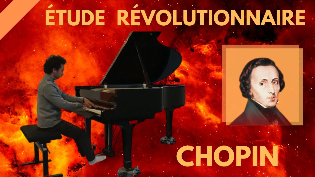 Chopin - Étude révolutionnaire, opus  10 n°12 -  Piano MVPs