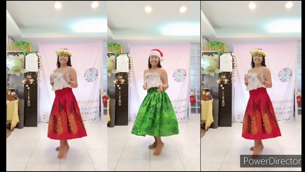 jingle bell rock dance  #hula