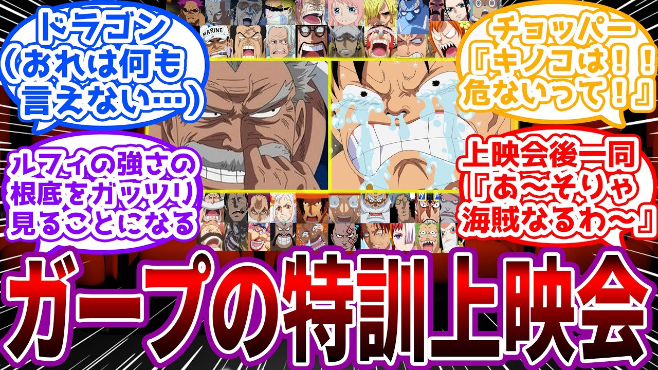 【IF】ルフィとガープの関係者で