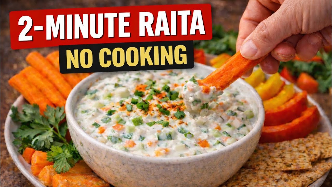This Healthy Yoghurt Dip Is My Go-To No-Cook Snack