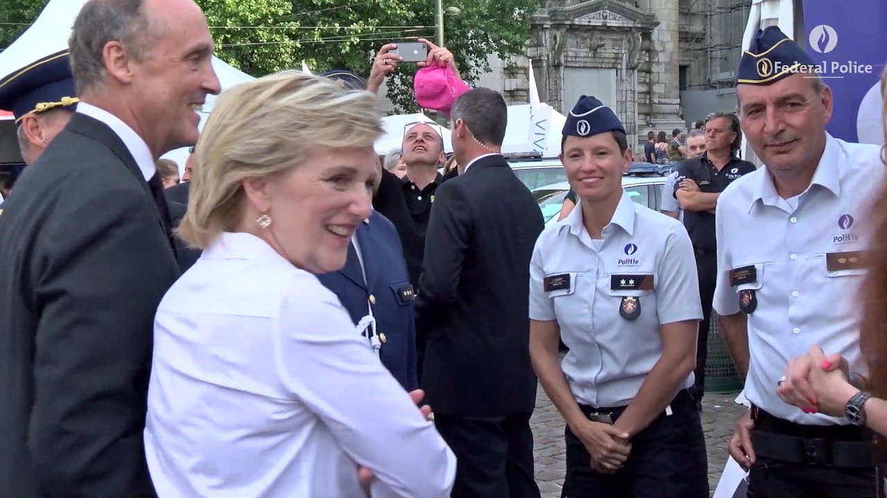 Visite princière au Village policier 2019
