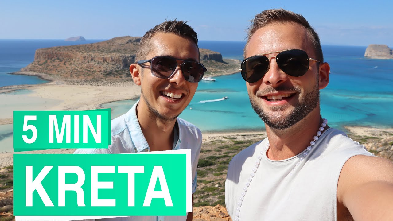 Kreta in 5 Minuten ☀🌈 An der K&uuml;ste von Heraklion bis Chania