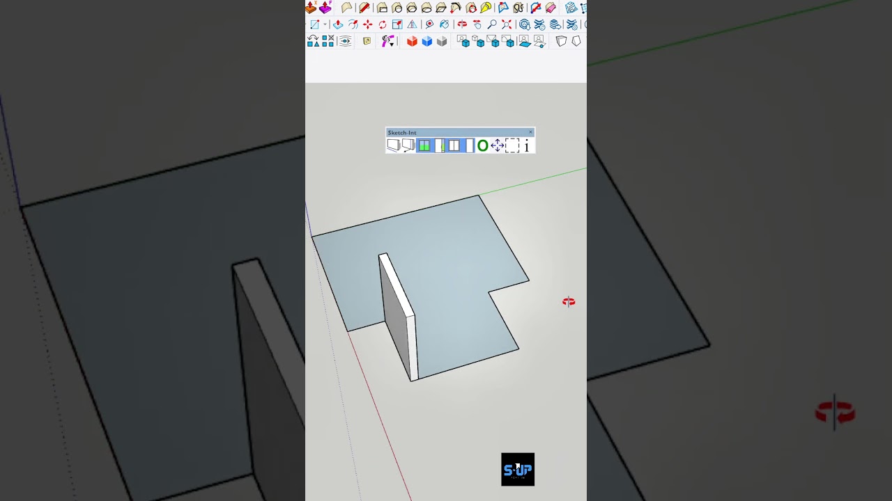 SketchUP Otomatik Duvar Kapı Pencere 