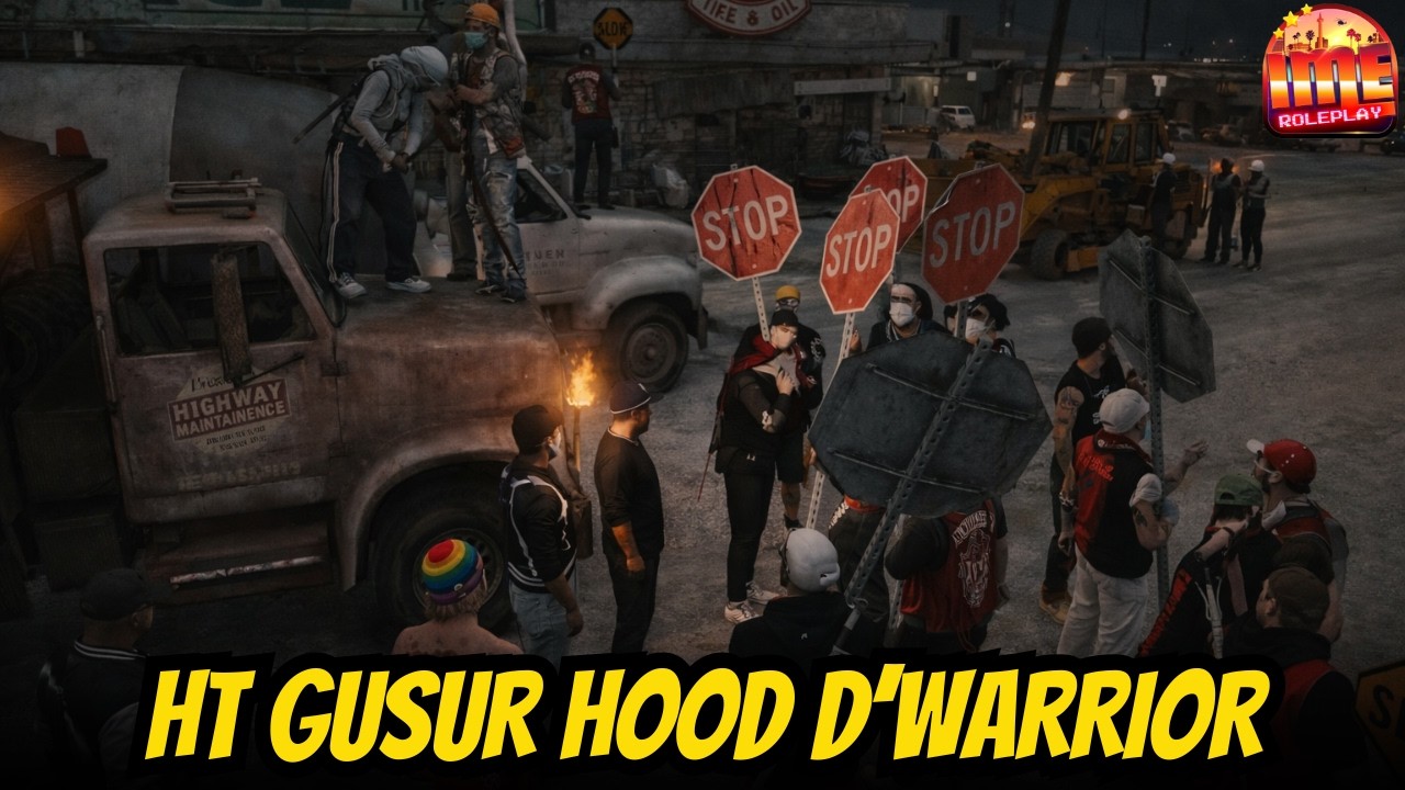 HIGH TABLE GUSUR RUMAH D'WARRIORS ⁉️#imeroleplay #imerp