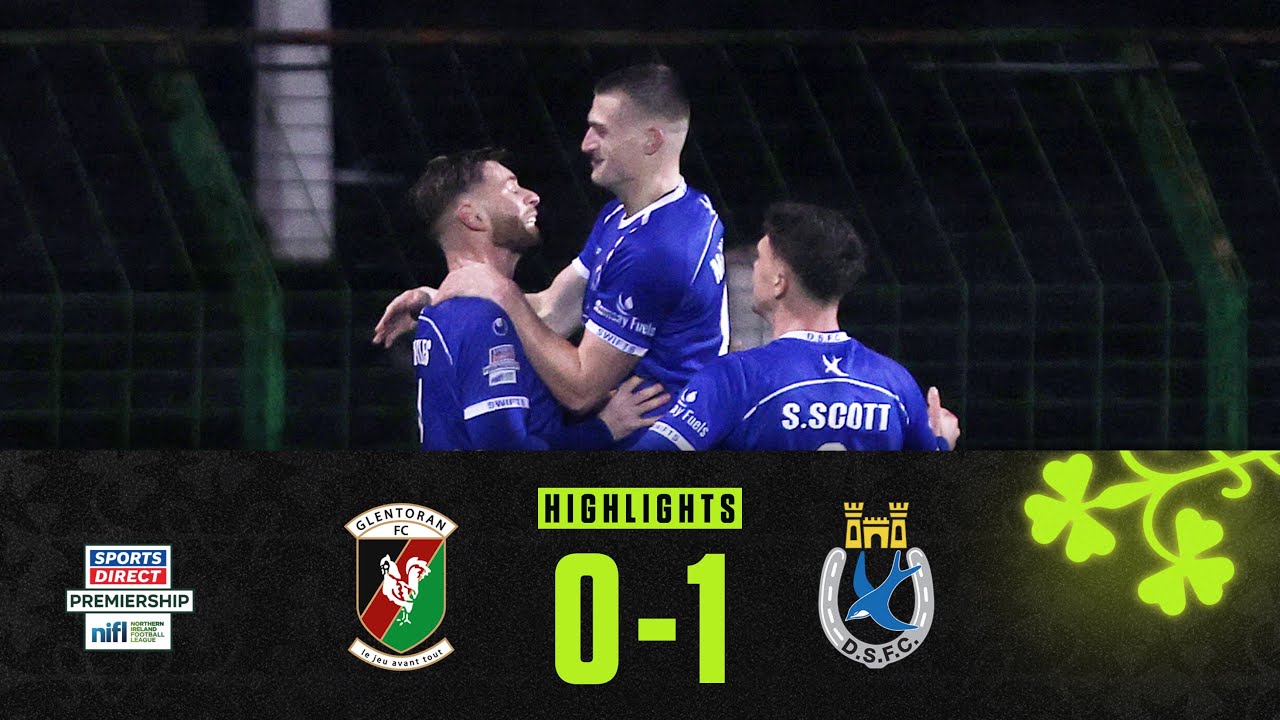Swifts shock Glens! | Glentoran 0-1 Dungannon Swifts | #SportsDirectPrem