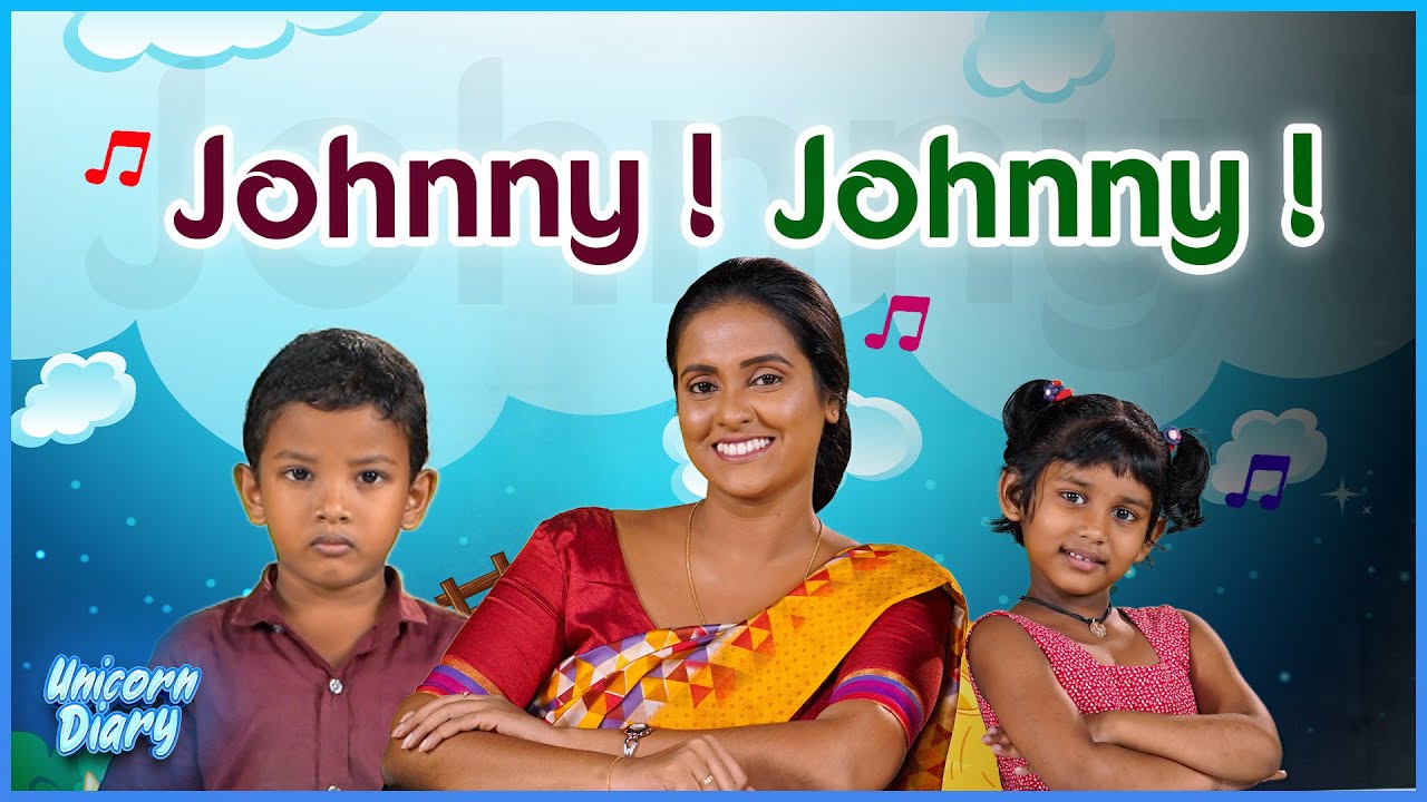 Johnny! Johnny! | English Rhymes | Unicorn Diary