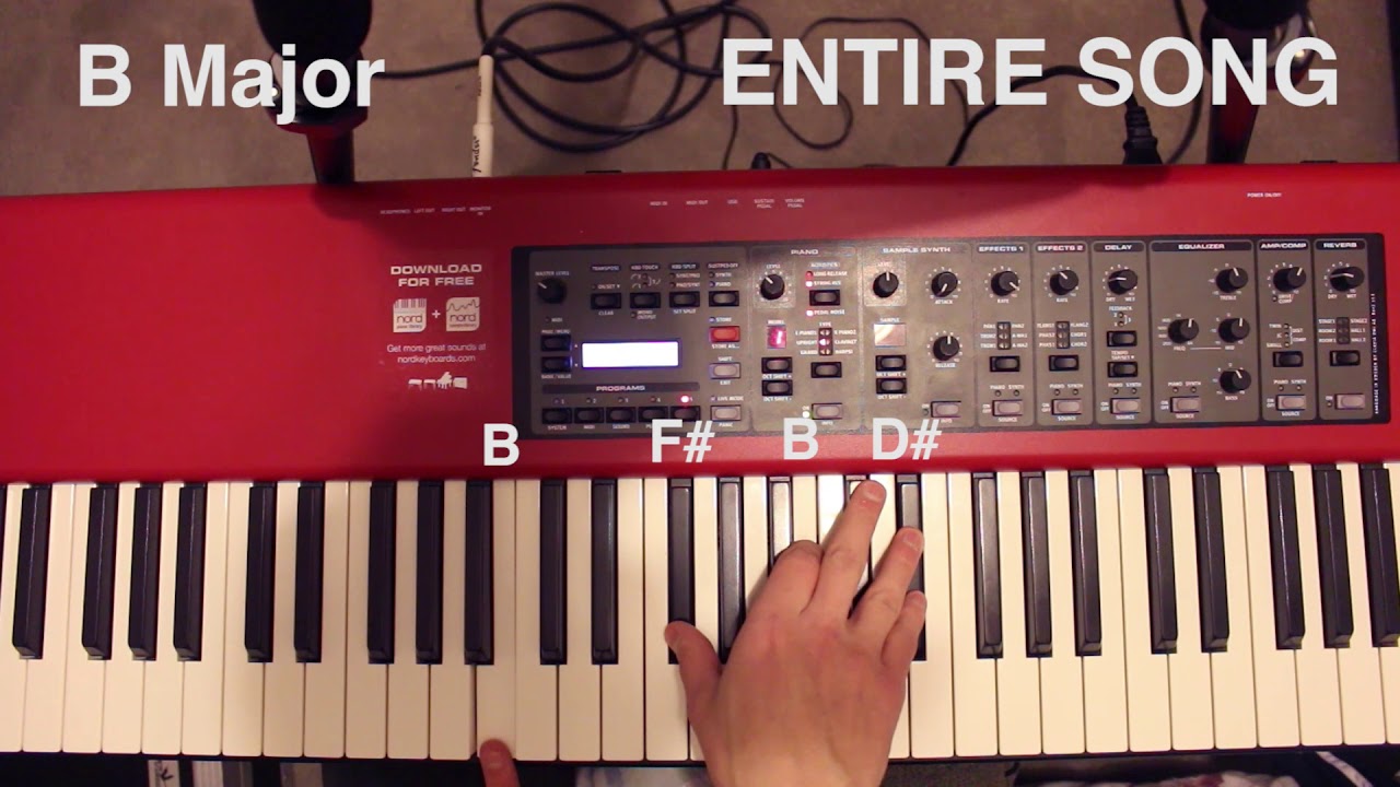 LANY - 13 (Piano Tutorial)