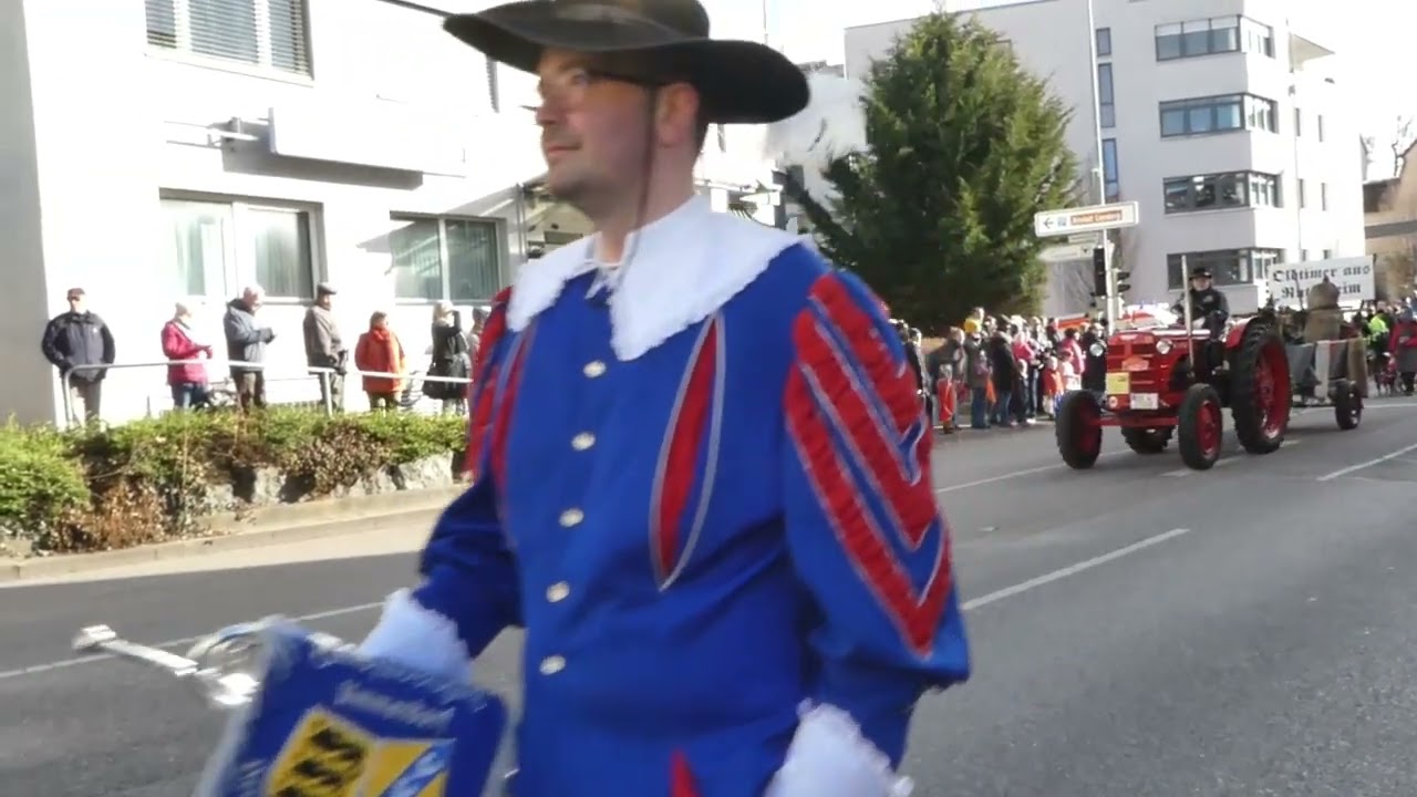 Pferde Fasnetsumzug Leonberg Teil3
