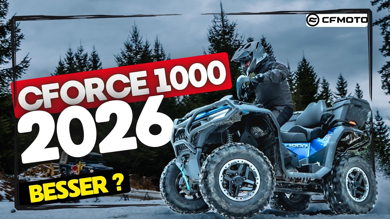 CFMOTO CFORCE 1000 TOURING PRO 2026 – Review & Updates | Noch immer das Maß der Dinge?