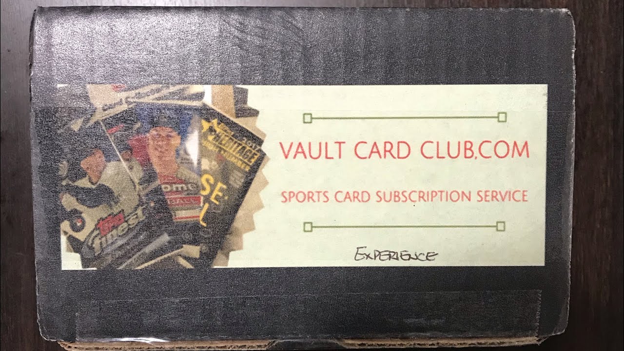 Vault Card Club Experience Box Opening!