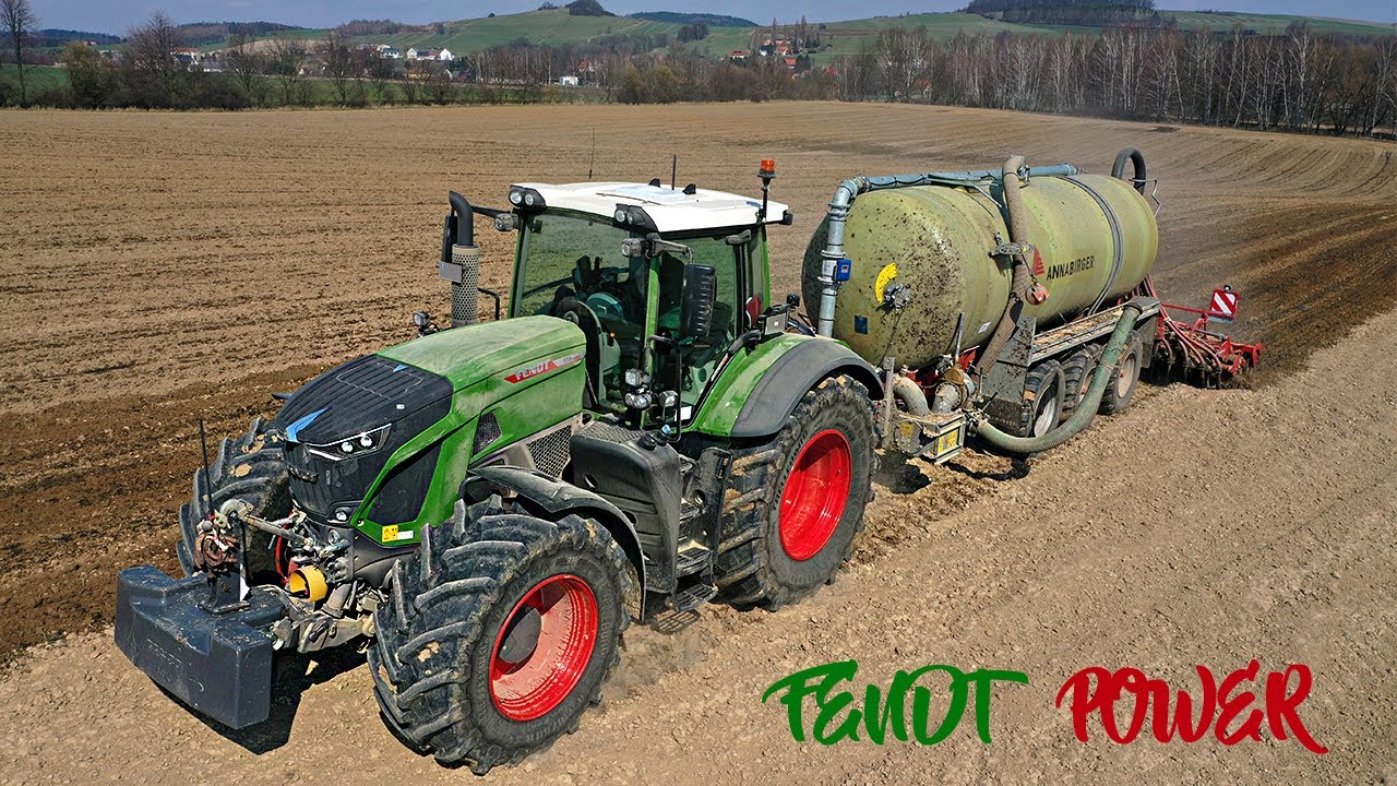 NEW FENDT VARIO S5! | Gülle fahren | Annaburger ▶ Agriculture Germanyy