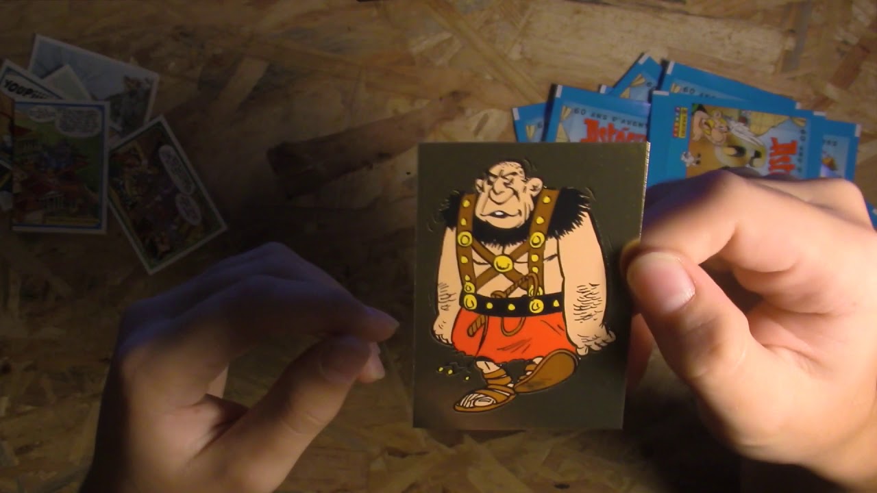 CARTE ASTERIX DE CARREFOUR - UNBOXING
