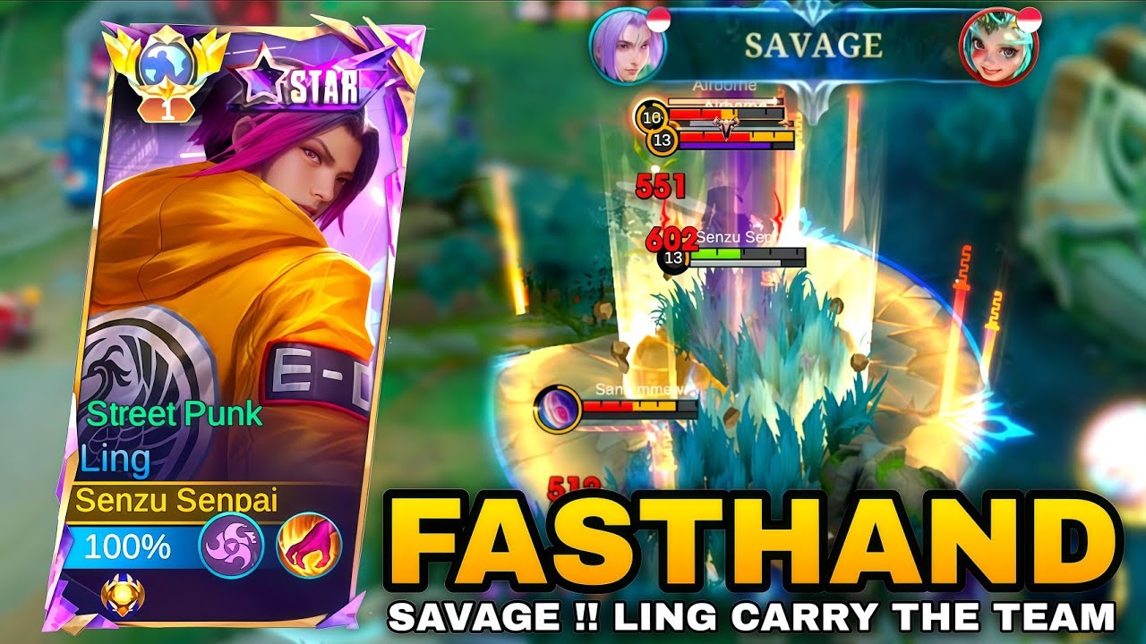 SAVAGE‼️ LING FASTHAND CARRY THE КОМАНДА | НАПРЯЖЕННЫЙ БОЕВОЙ ГЕЙМПЛЕЙ LING TOP МИРОВЫХ ЛЕГЕНД МО...