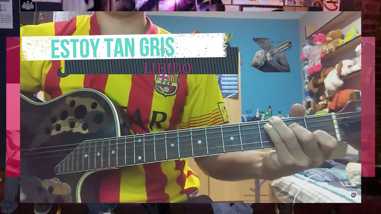 Estoy Tan Gris - Libido Guitar Cover