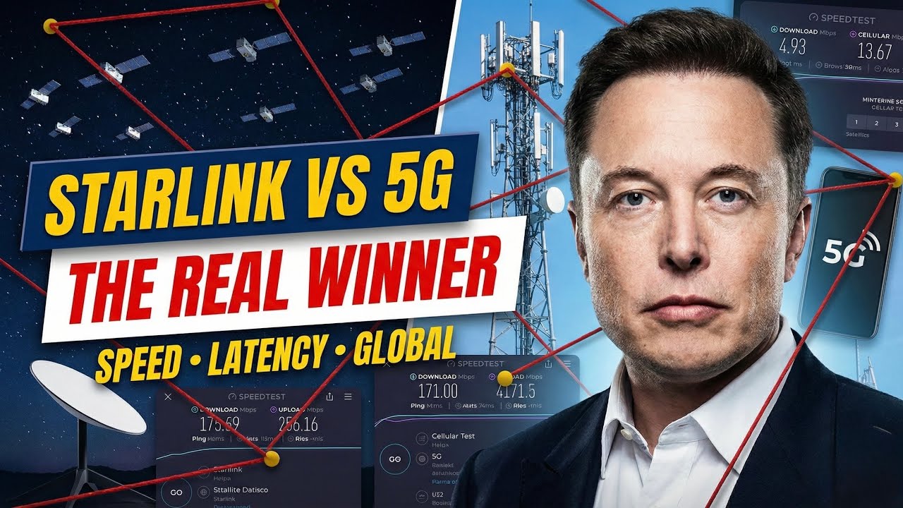 Starlink vs 5G The Real Winner