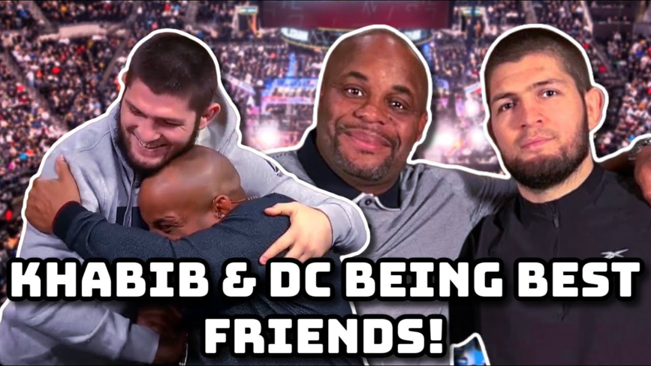khabib & dc being best friends