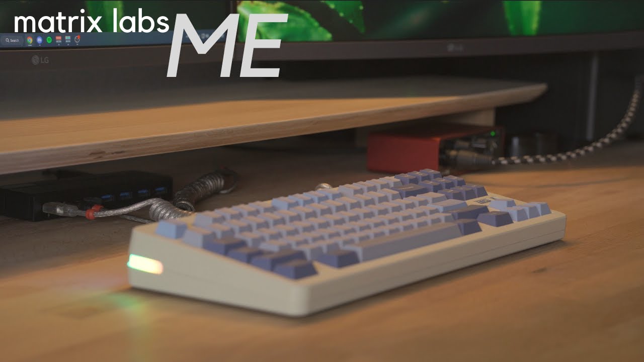 Matrix ME Keyboard Typing Sound Test