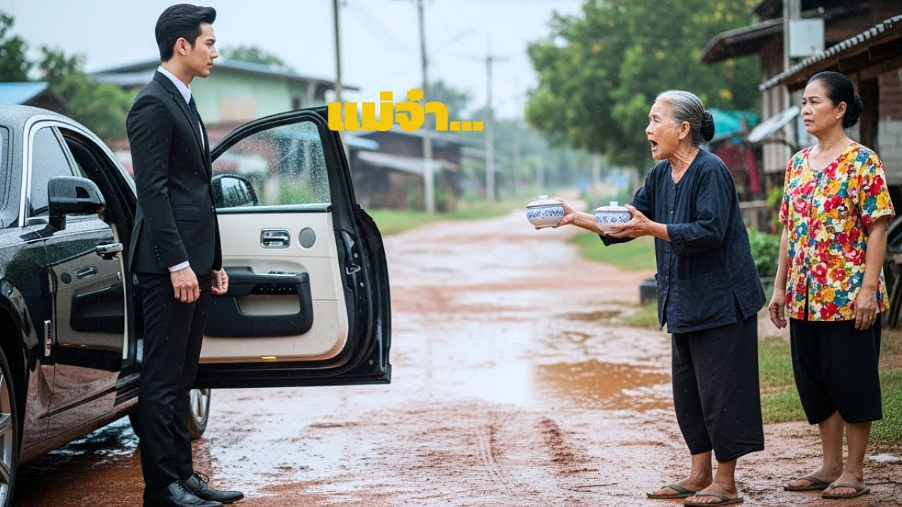 กลับมาหลังหายตัวไปหลายปี ประธานบริษัทถึงกับช็อกเมื่อเห็นแม่ชราต้องยืมข้าวทีละถ้วยเพื่อประทังชีวิต