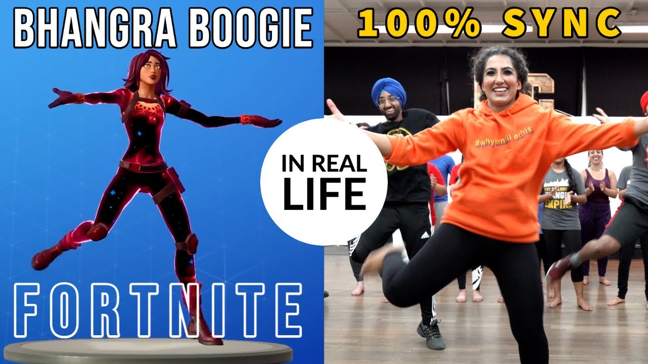 BHANGRA BOOGIE DANCE IN REAL LIFE | BHANGRA EMPIRE | FORTNITE