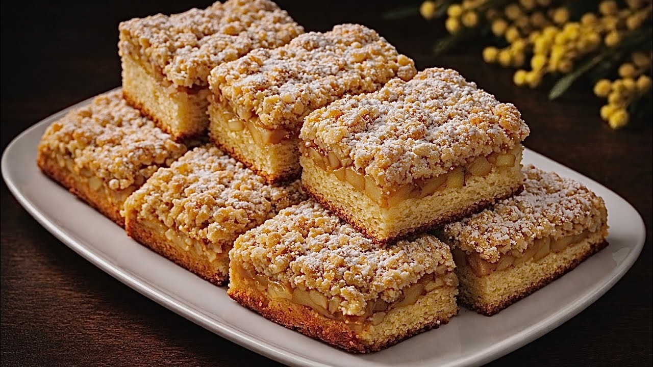 Легендарный хрустящий яблочный пирог из ГДР! Так просто и так вкусно! Как в старые времена